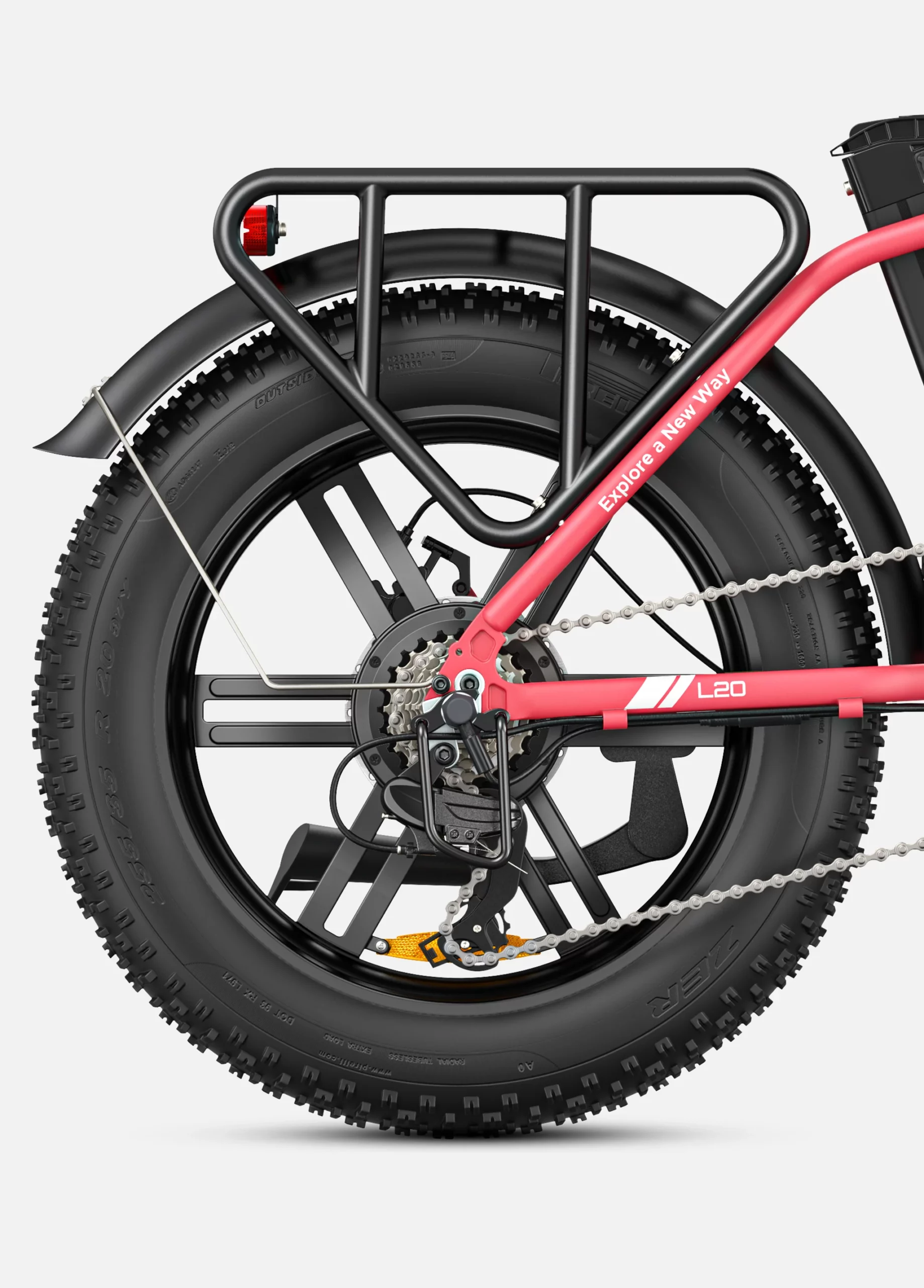 L20 Boost dames Fatbike E-bike - Afbeelding 8