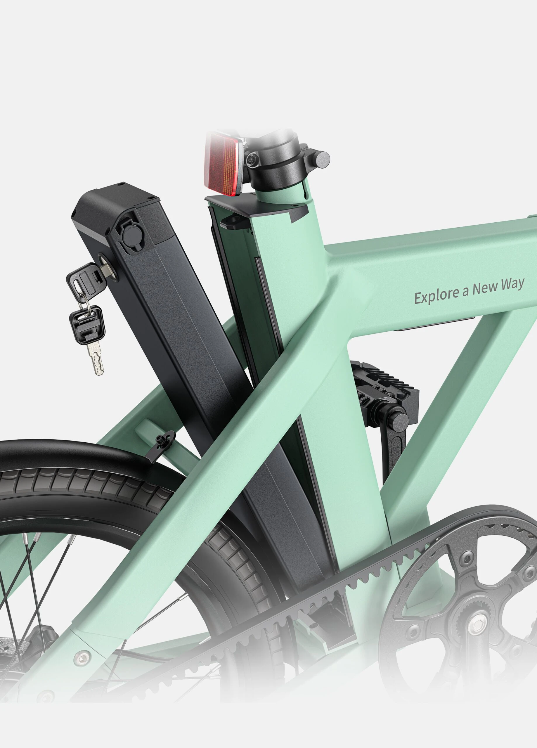 Engine X opvouwbare elektrische fiets - Afbeelding 12