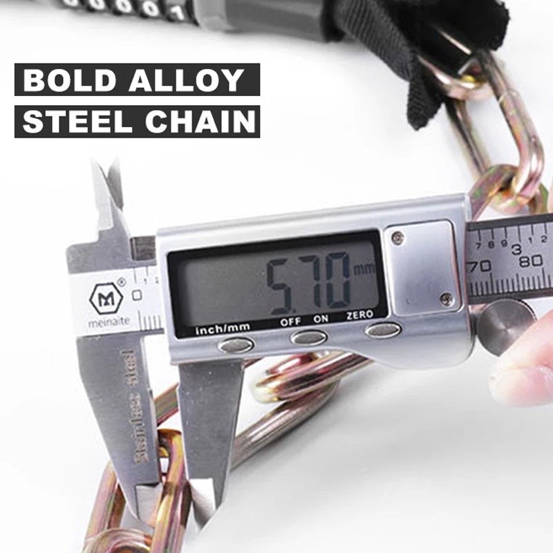 Fiets E-step codeslot cijferslot 57X120 mm - Afbeelding 4