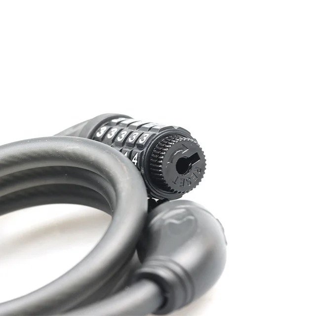 fiets step slot kabelslot wiel slot combinatieslot 1.2 m lang - Afbeelding 11