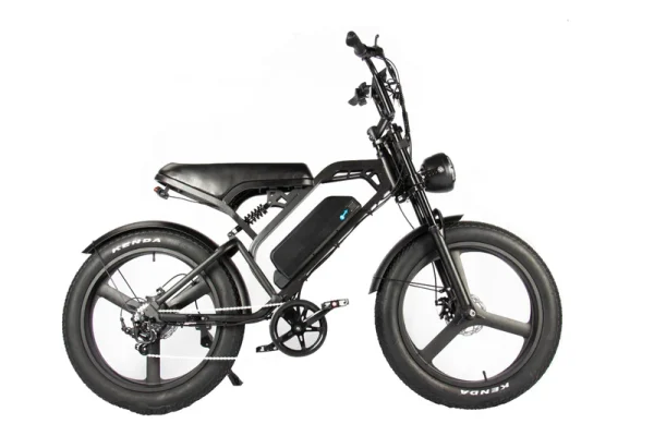 V20 Max E-bike Fatbike 24 Inch Wielen inclusief gratis telefoon tas en voetsteuntjes