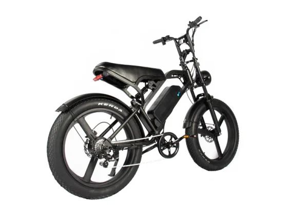 V20 Max E-bike Fatbike 24 Inch Wielen inclusief gratis telefoon tas en voetsteuntjes - Afbeelding 2