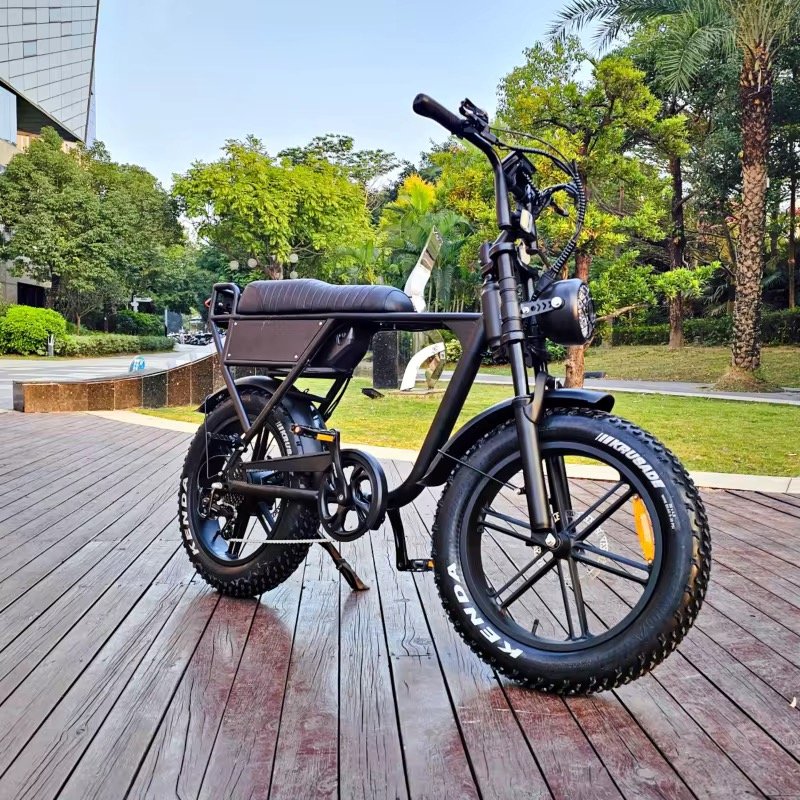 Ouxi C63 Fatbike inc alarm en voetsteuntjes - Afbeelding 3