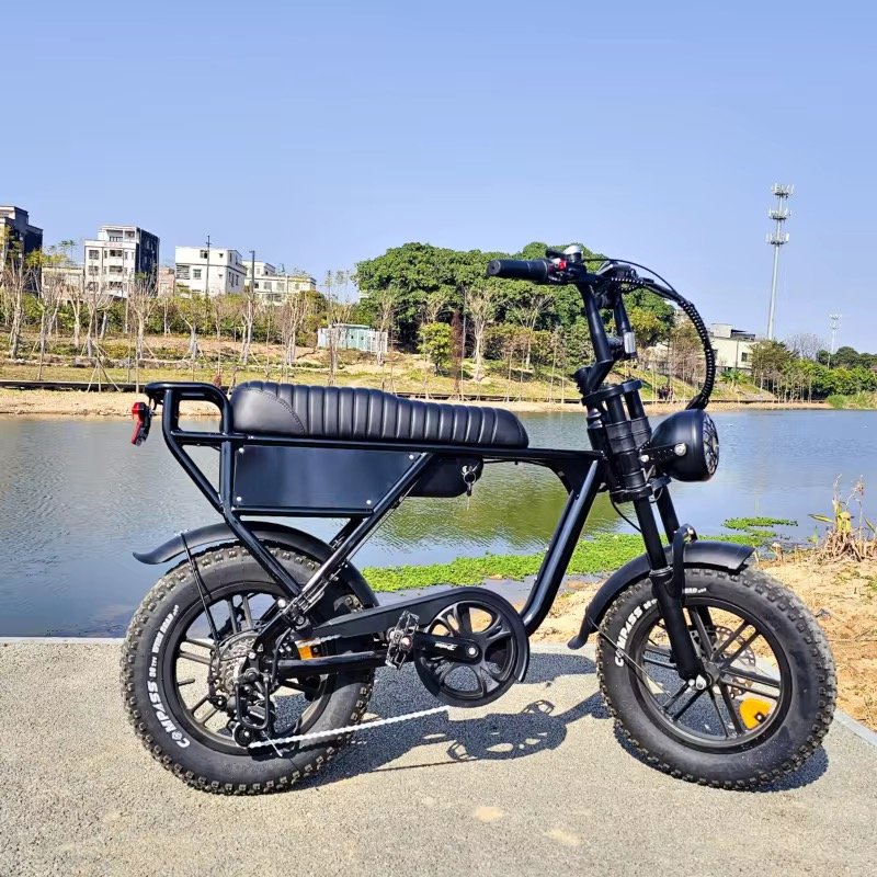 Ouxi C63 Fatbike inc alarm en voetsteuntjes - Afbeelding 2